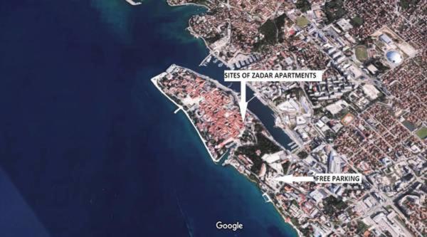 Sites Of Zadar Rooms Exterior foto